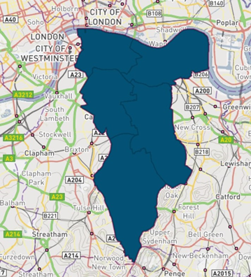 Local Housing Forums - Borough map
